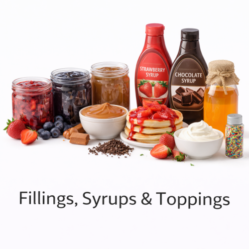 Fillings, Syrups & Toppings